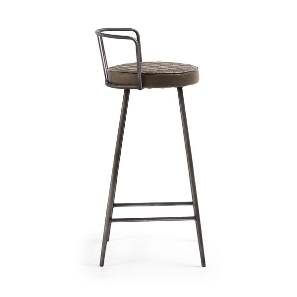 Brązowy hoker Kave Home, wys. 92 cm-image-2