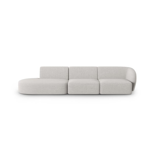 Jasnoszara sofa 302 cm Shane – Micadoni Home