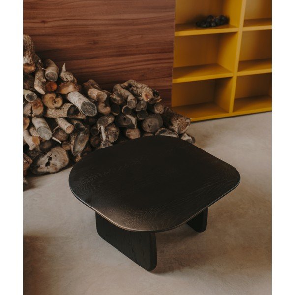 Stolik z litego drewna dębowego 70x71 cm Pirita – Kave Home-image-1