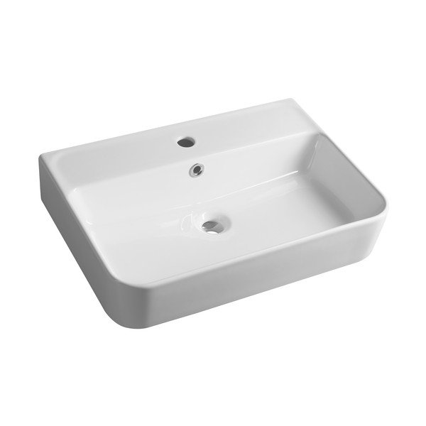 Biała ceramiczna umywalka 60x42 cm Gali – Sapho