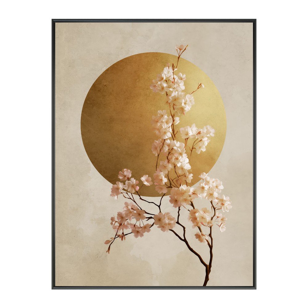 Obraz drukowany z ramą w zestawie 60x80 cm Cherry Blossoms – Styler