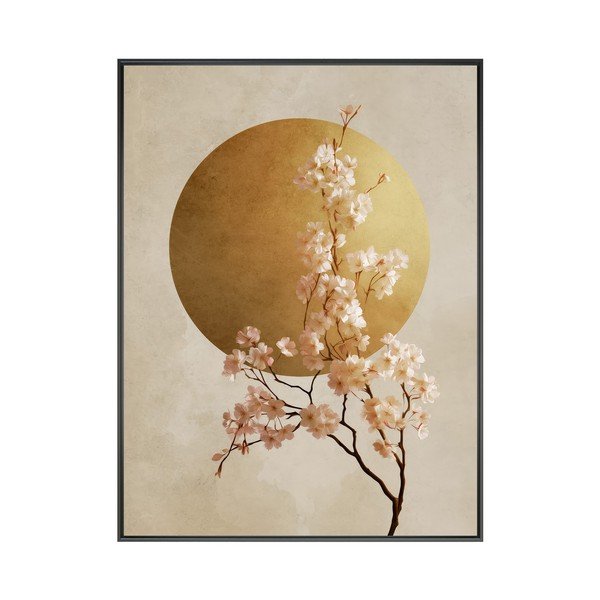 Obraz drukowany z ramą w zestawie 60x80 cm Cherry Blossoms – Styler