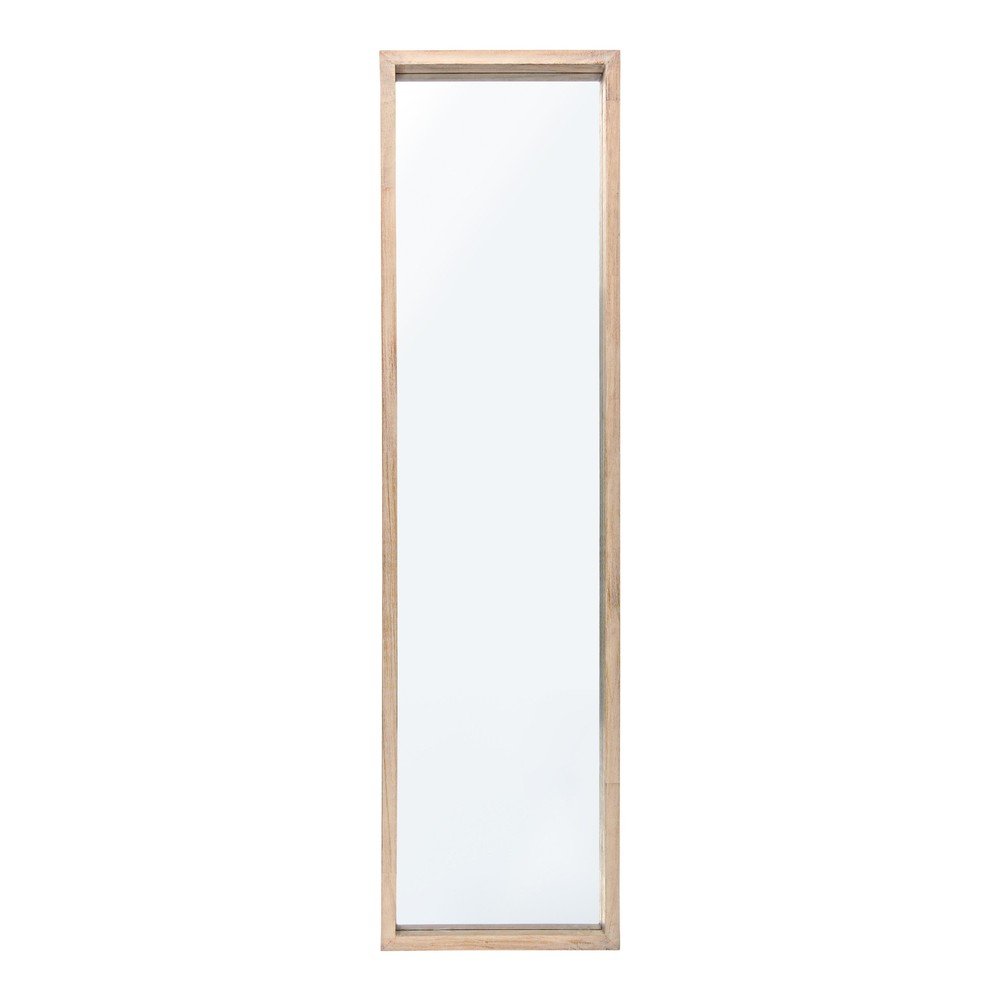 Lustro z drewnianą ramą ścienne 32x122 cm Tiziano – Yes Everyday