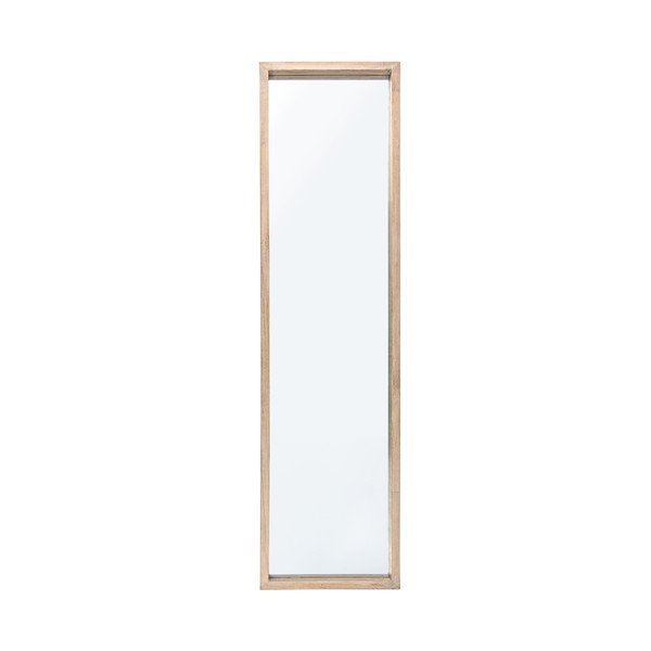 Lustro z drewnianą ramą ścienne 32x122 cm Tiziano – Yes Everyday