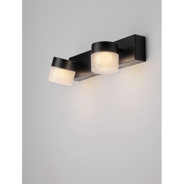 Aluminiowy kinkiet LED w kolorze matowej czerni Teko – Nova Luce-image-2