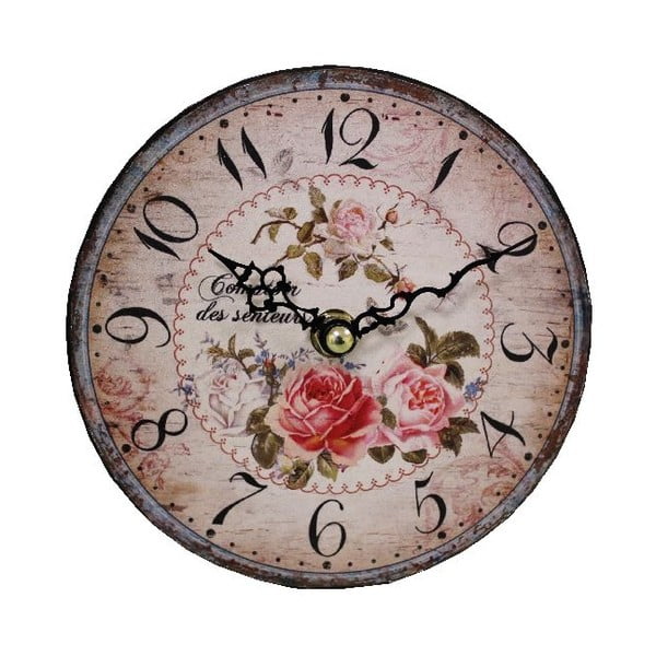 Zegar ścienny Antic Line Roses