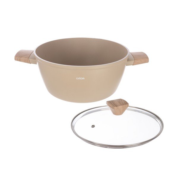 Garnek z pokrywką/z powłoką ceramiczną 6,6 l Ecrina – Orion