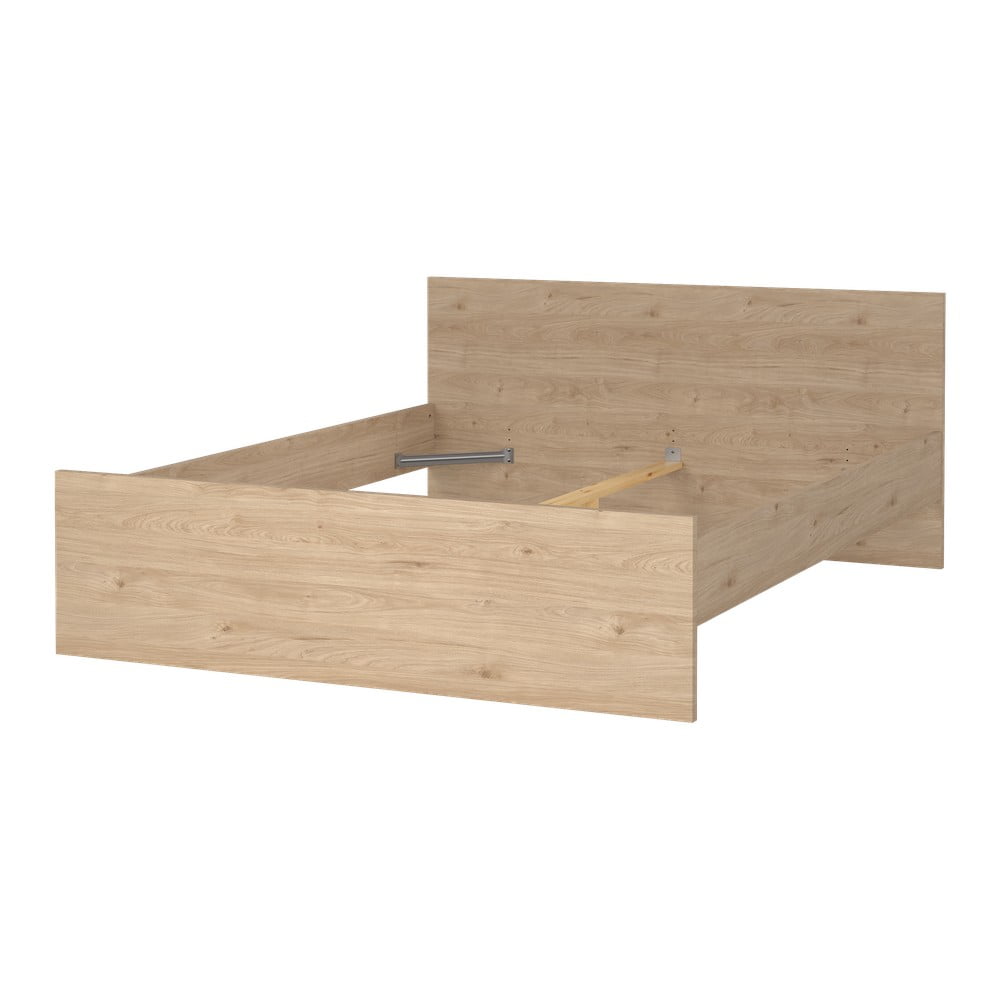 Łóżko dwuosobowe w dekorze dębu 160x200 cm Naia – Tvilum (zdjęcie 11)