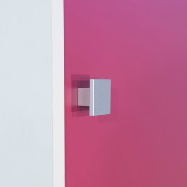 Różowa szafka łazienkowa z miejscem na pralkę TemaHome Wave, szer. 60 cm-image-1