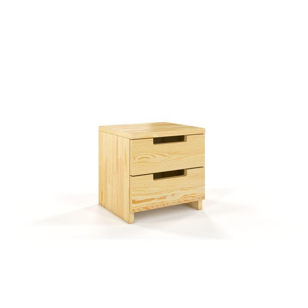 Szafka nocna z drewna sosnowego z 2 szufladami SKANDICA Spectrum-image-2