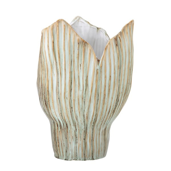 Jasnozielony kamionkowy wazon (wysokość 30 cm) Mahira – Bloomingville-image-3