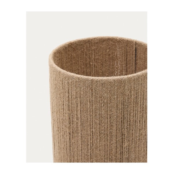 Lampa stołowa z litego drewna akacjowego w ciemnym naturalnym kolorze (wysokość 43 cm) Kor – Kave Home-image-4