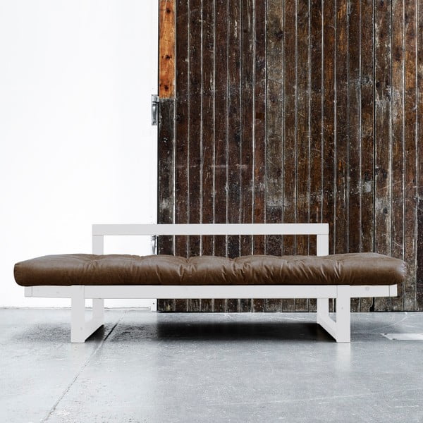 Sofa Karup Vintage Edge White/Mocca-image-1