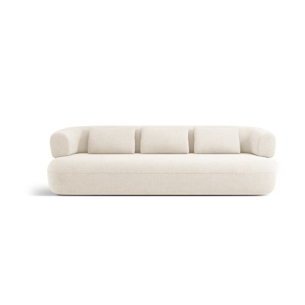 Beżowa sofa z materiału bouclé 226 cm Jenny – Micadoni Home