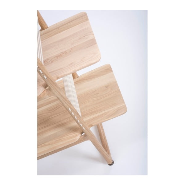 Regał z litego drewna dębowego Gazzda Muse, wys. 216 cm-image-4