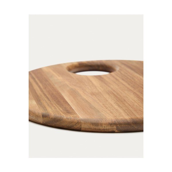 Drewniana deska do serwowania ø 36 cm Klot – Kave Home-image-3