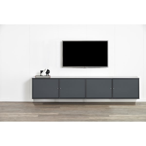 Antracytowa komoda pod TV Mistral 233-image-1