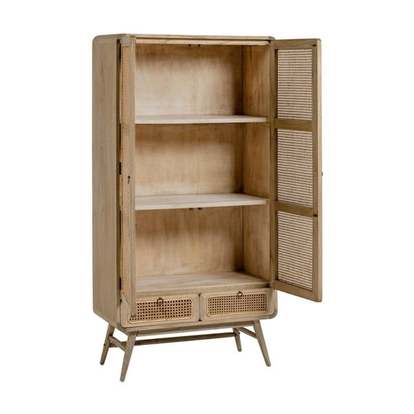 Szafa z litego drewna mindi 90x175 cm Nalu – Kave Home-image-4