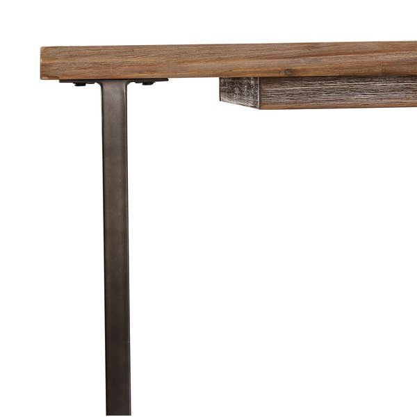 Stół z blatem z drewna akacjowego Furnhouse Mallorca 180x190 cm-image-4
