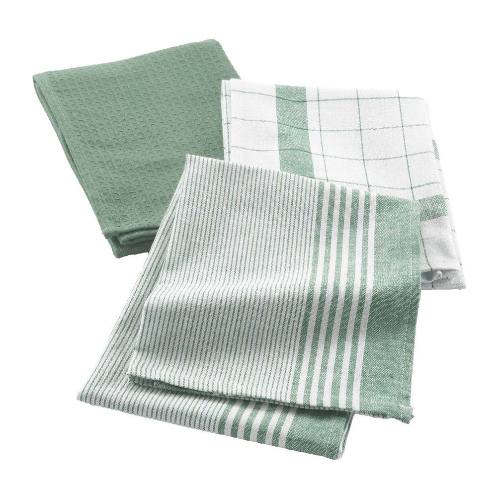 Bawełniane ścierki zestaw 3 szt. 50x70 cm Vibrato – douceur d'intérieur