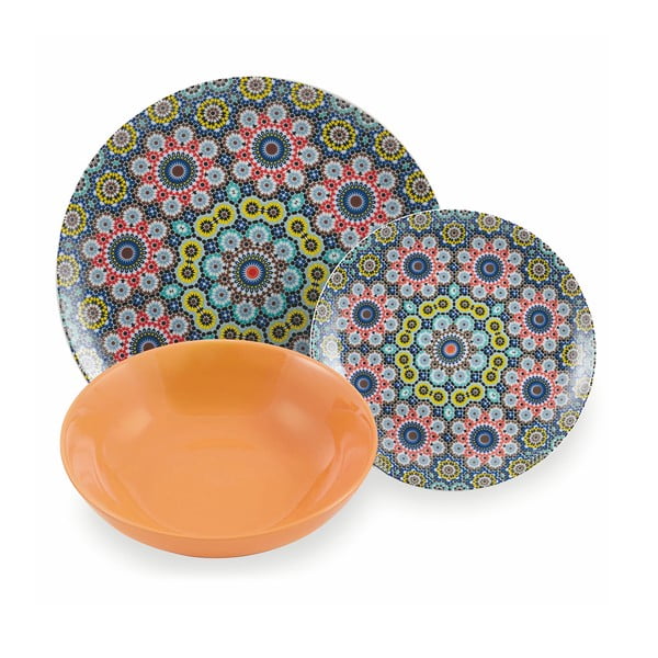 Porcelanowy zestaw talerzy 18 szt. Marrakesh – VDE Tivoli 1996-image-4