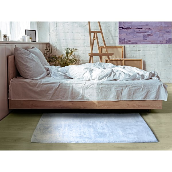 Niebieski dywan Universal Fox Liso, 60x110 cm-image-1