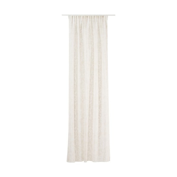 Beżowa firanka 140x260 cm Baroque – Mendola Fabrics-image-2