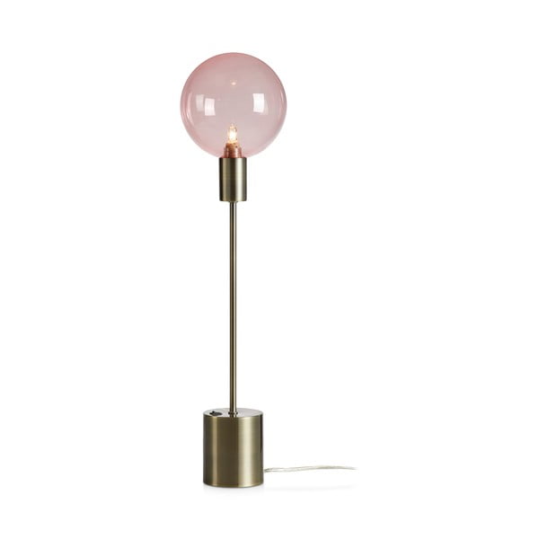 Różowa lampa stołowa Markslöjd Uno