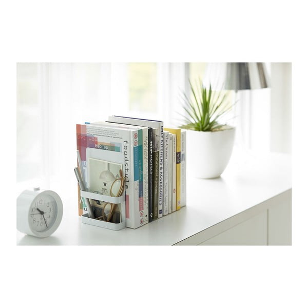 Biała podpórka do książek YAMAZAKI Tower-image-2