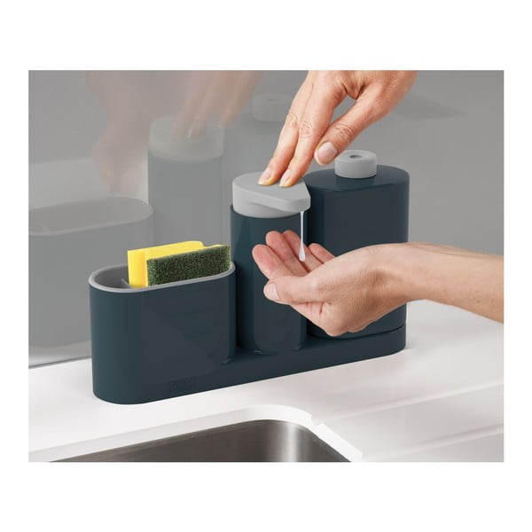 Szary stojak na środki czystości Joseph Joseph SinkBase Plus-image-3