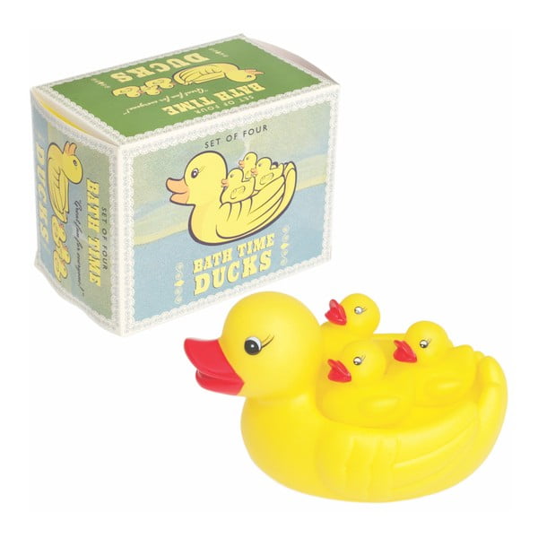 Zestaw gumowych kaczek do kąpieli Rex London