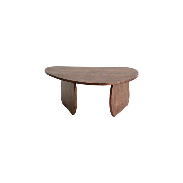 Ciemnobrązowy stolik z litego drewna mango Mushroom – Ellos Home-image-3