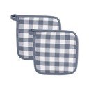 Bawełniane rękawice kuchenne zestaw 2 szt. Gingham – Tiseco Home Studio