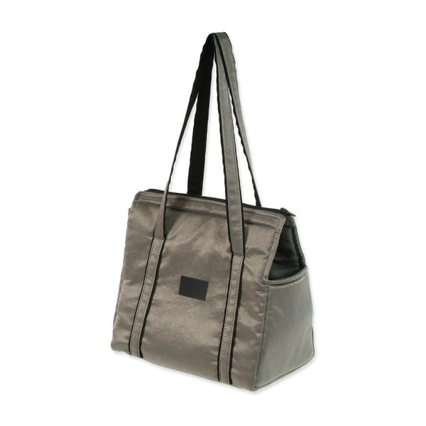Torba transportowa dla psów w kolorze srebra Dog Fantasy Platinum – Plaček Pet Products
