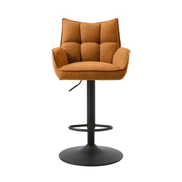 Pomarańczowe hokery z regulowaną wysokością zestaw 2 szt. Marilla – Unique Furniture-image-2