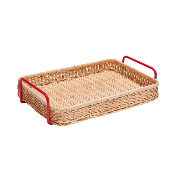 Rattanowa taca do serwowania 27x42 cm Splint – Hübsch
