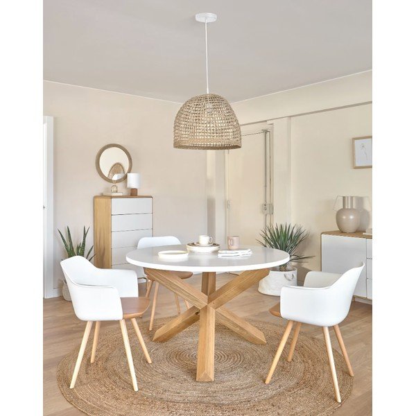 Abażur z trawy morskiej ø 49 cm Cynara – Kave Home-image-4