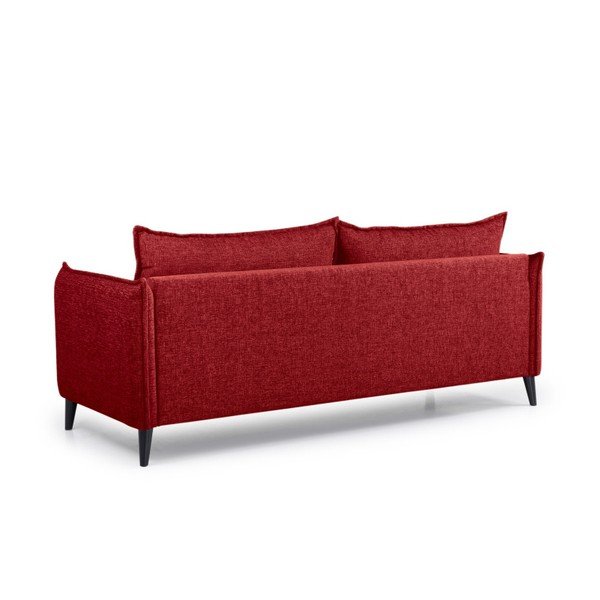 Czerwona sofa Scandic Leo, 208 cm-image-3