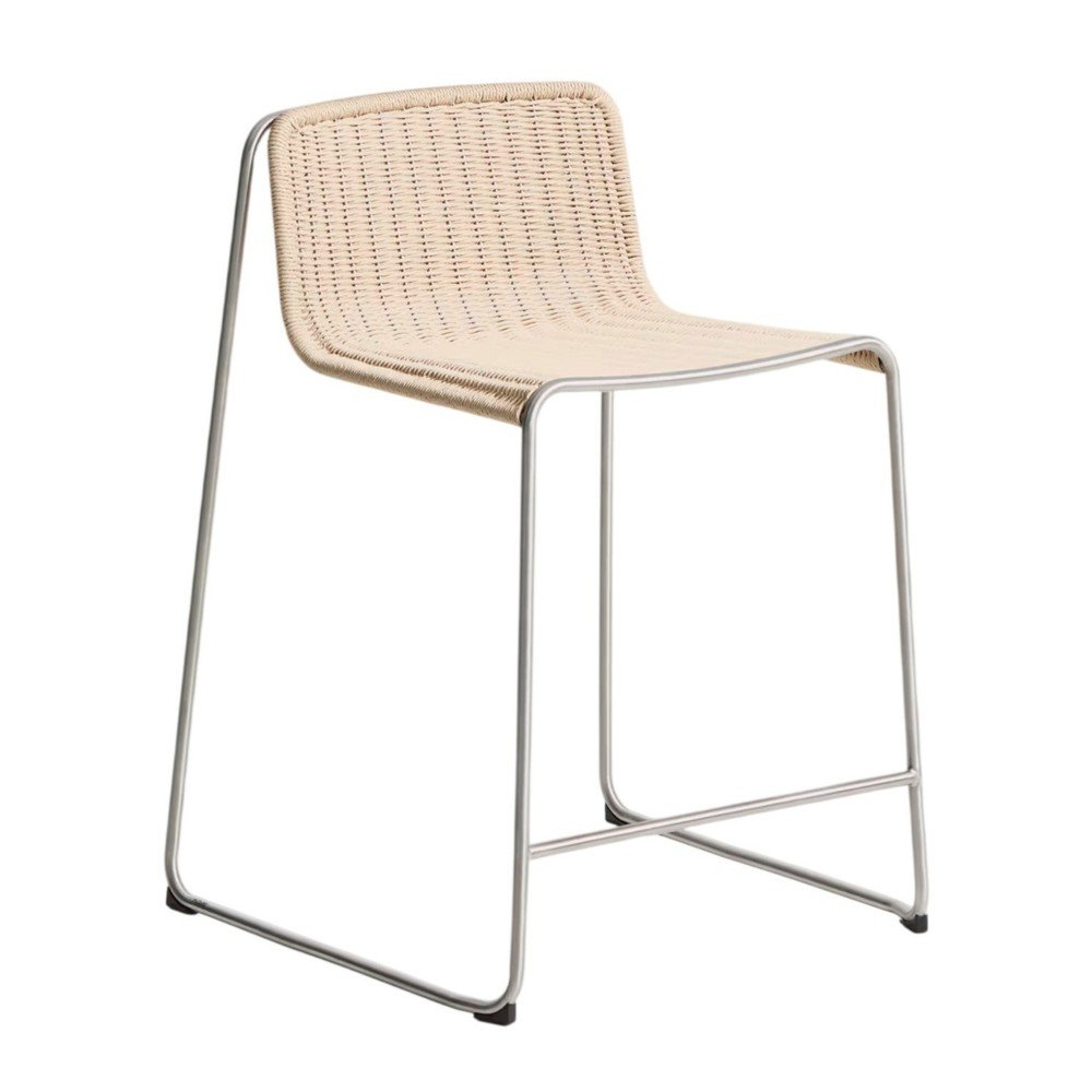 Beżowy metalowy hoker ogrodowy Tavari – Kave Home