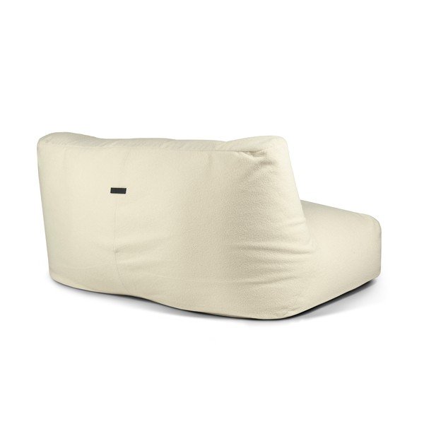 Kremowy worek do siedzenia z materiału bouclé Sofa Tube 160 – SLOWDOWN-image-4