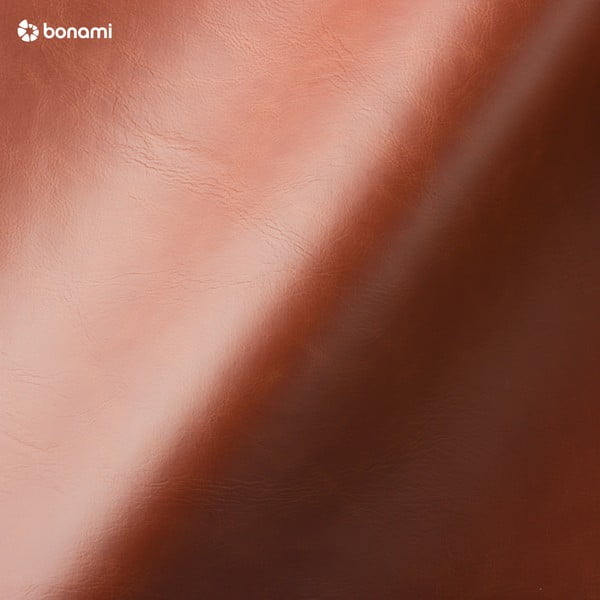 Brązowy fotel z imitacji skóry Actona Cazar-image-4