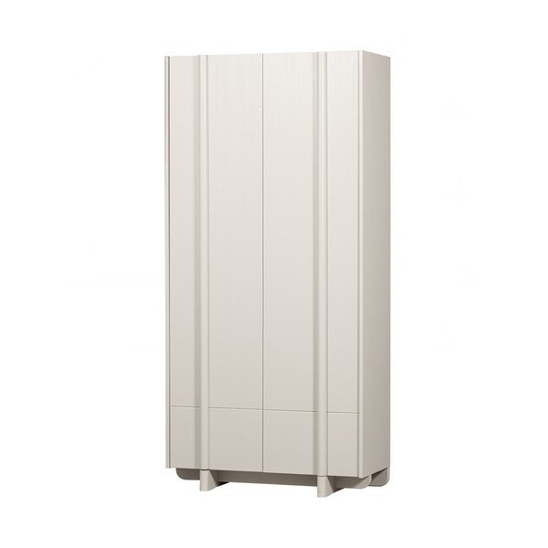Kremowa szafka modułowa z litego drewna sosnowego 101x210 cm Basu – WOOOD