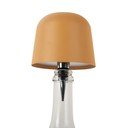 Lampa stołowa LED na butelkę w kolorze ochry z metalowym kloszem (wysokość 13 cm) Cone Hat LED – Leitmotiv