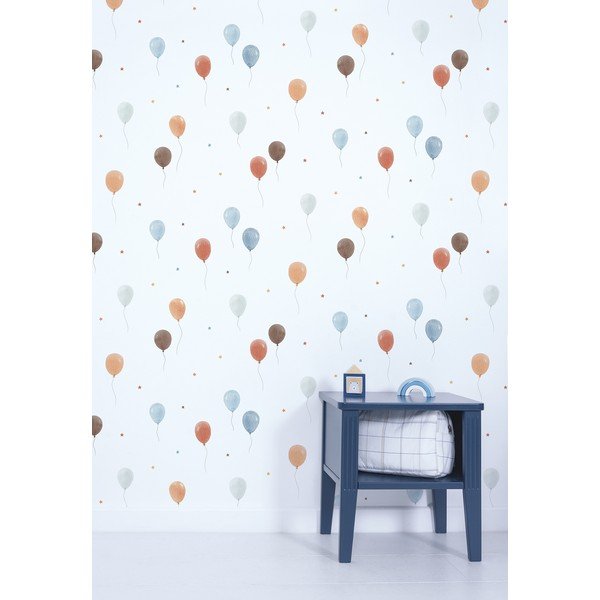 Tapeta dziecięca 10 m x 50 cm Flying Ballons – Lilipinso-image-1