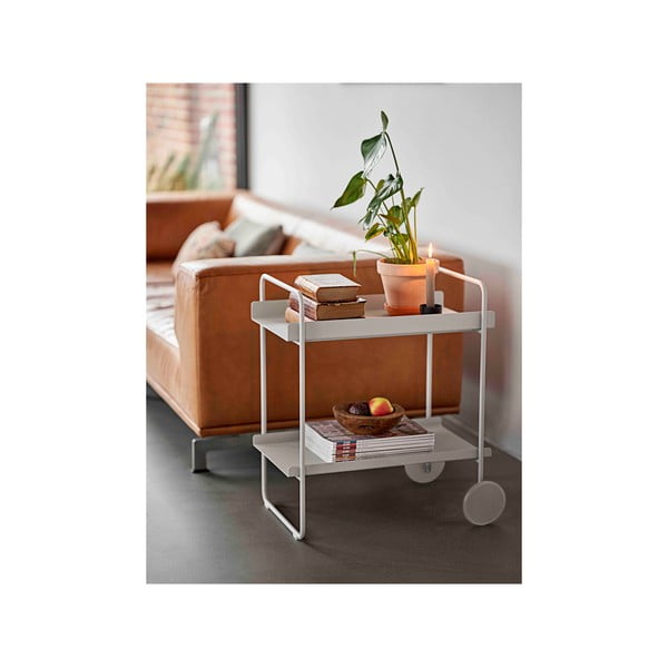 Metalowy barek na kółkach 40.5x61 cm A-Cocktail – Zone-image-4