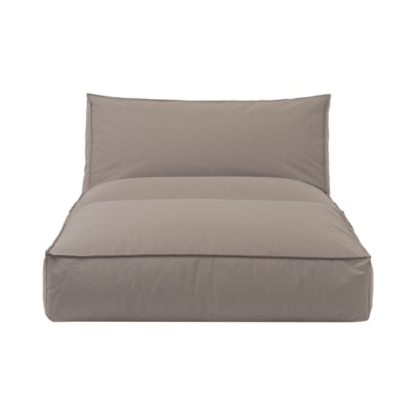 Beżowy tapicerowany leżak ogrodowy STAY – Blomus-image-1