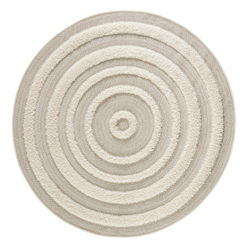 Kremowy dywan Mint Rugs Handira Circle, ⌀ 160 cm