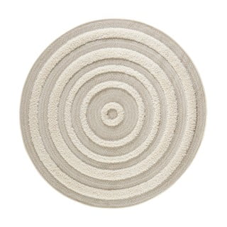 Kremowy dywan Mint Rugs Handira Circle, ⌀ 160 cm