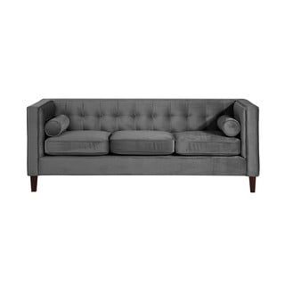 Grafitowa sofa Max Winzer Jeronimo, 215 cm