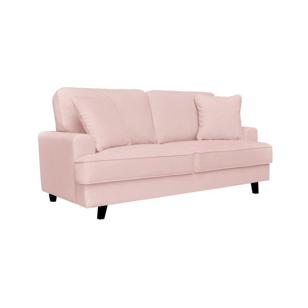 Różowa sofa 2-osobowa Cosmopolitan design Berlin-image-1